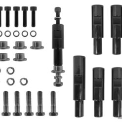 S3 Power Sports Polaris Rzr Turbo R 4 Nerf Bars, Tree Kickers