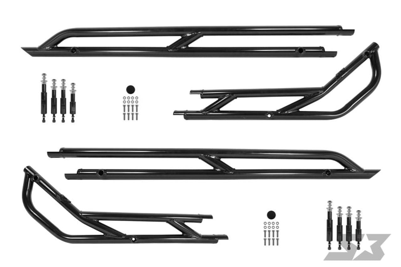 S3 Power Sports Polaris Rzr Pro Xp 4 Nerf Bars, Tree Kickers