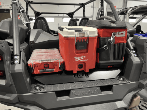 Ajk Offroad Kawasaki Krx Packout Mount, Krx Tool Box Mount