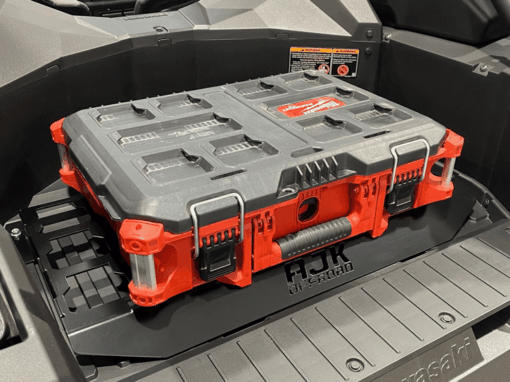 Ajk Offroad Kawasaki Krx Packout Mount, Krx Tool Box Mount