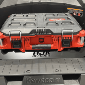 Ajk Offroad Kawasaki Krx Packout Mount, Krx Tool Box Mount