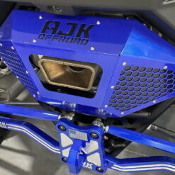 Ajk Offroad Polaris Rzr Pro R Muffler Cover, 2 Tone Meshed