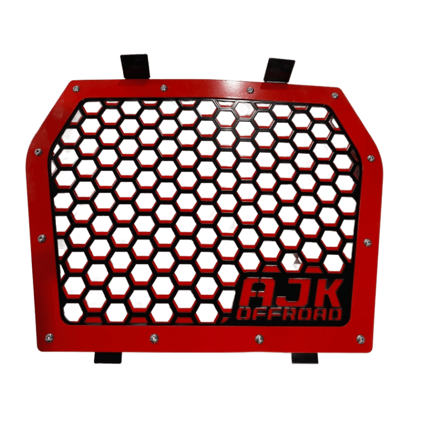 Steel KRX Grille, Triple Layer KRX Front Grille Setup