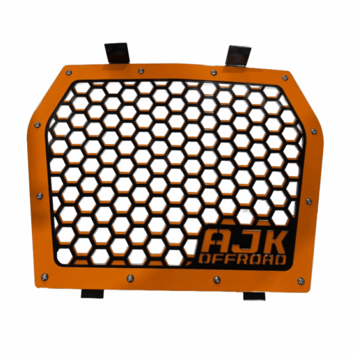 Steel KRX Grille, Triple Layer KRX Front Grille Setup Steel KRX Grille, Triple Layer KRX Front Grille Setup