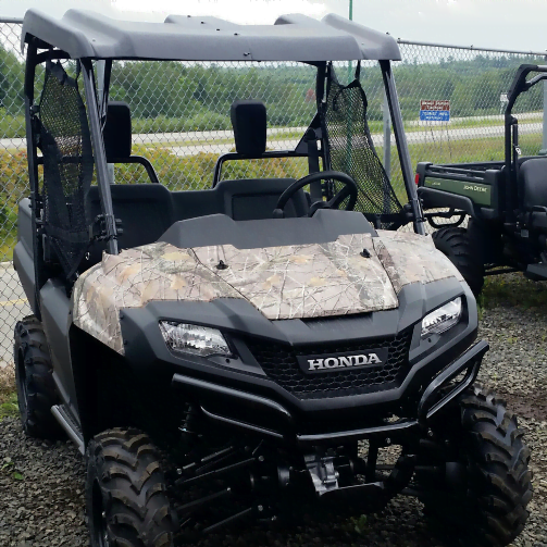 Moose Offroad Honda Pioneer 700 Roof, Full Poly Protection