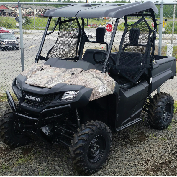 Moose Offroad Honda Pioneer 700 Roof, Full Poly Protection