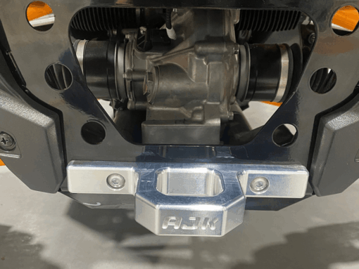Ajk Offroad Kawasaki Krx Front Tow Hook, Milled Billet