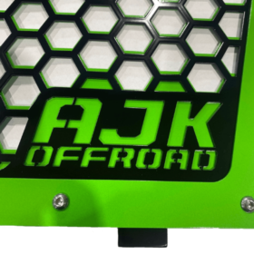 Ajk Offroad Kawasaki Krx Grille, Triple Layer Mesh