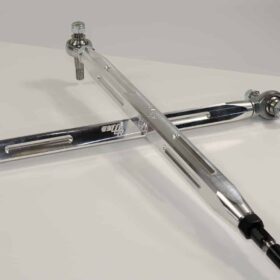 L And W  Fab Polaris General Tie Rods, Upgraded Ends
