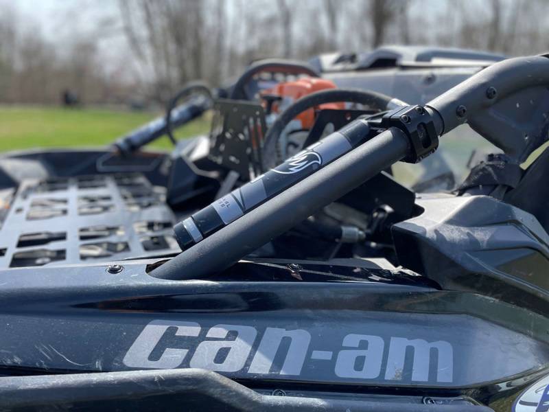 Can-am Maverick X3 Chain Saw Mount, Storage Basket
