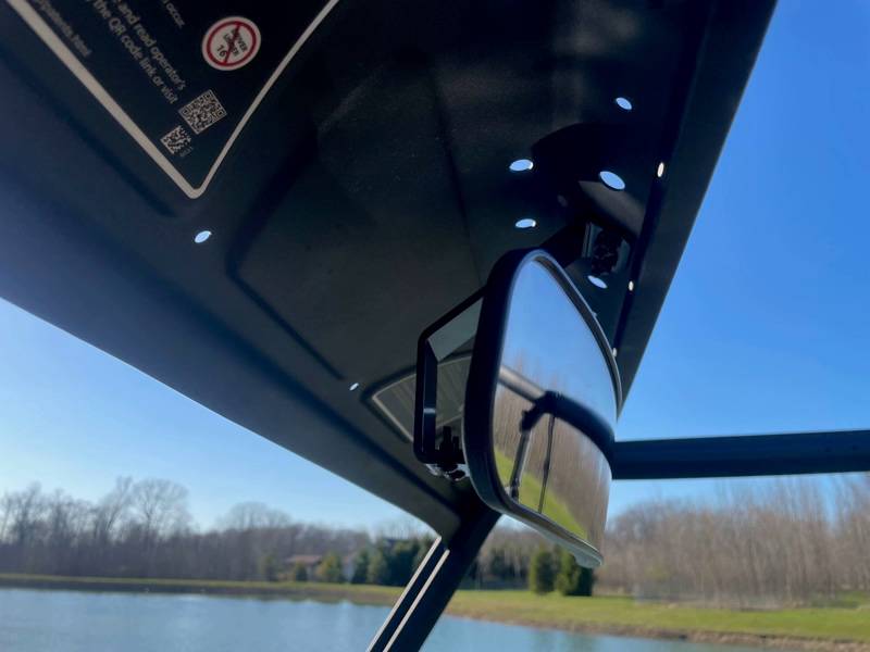 Adjustable Can Am Defender Rear View Mirror, Cage Mounted