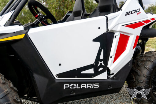Madigan Motorsports Polaris Rzr 200 Doors, Full Metal Coverage