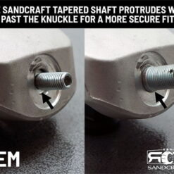 Sandcraft Motorsports Polaris Rzr Turbo R Lower Ball Joints, Pro S Lower Ball Joints