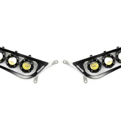 Heretic Studio Polaris General Headlights, Billet Led Upgrade