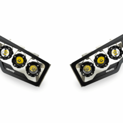 Heretic Studio Kawasaki Krx Headlights, Billet Led Upgrade