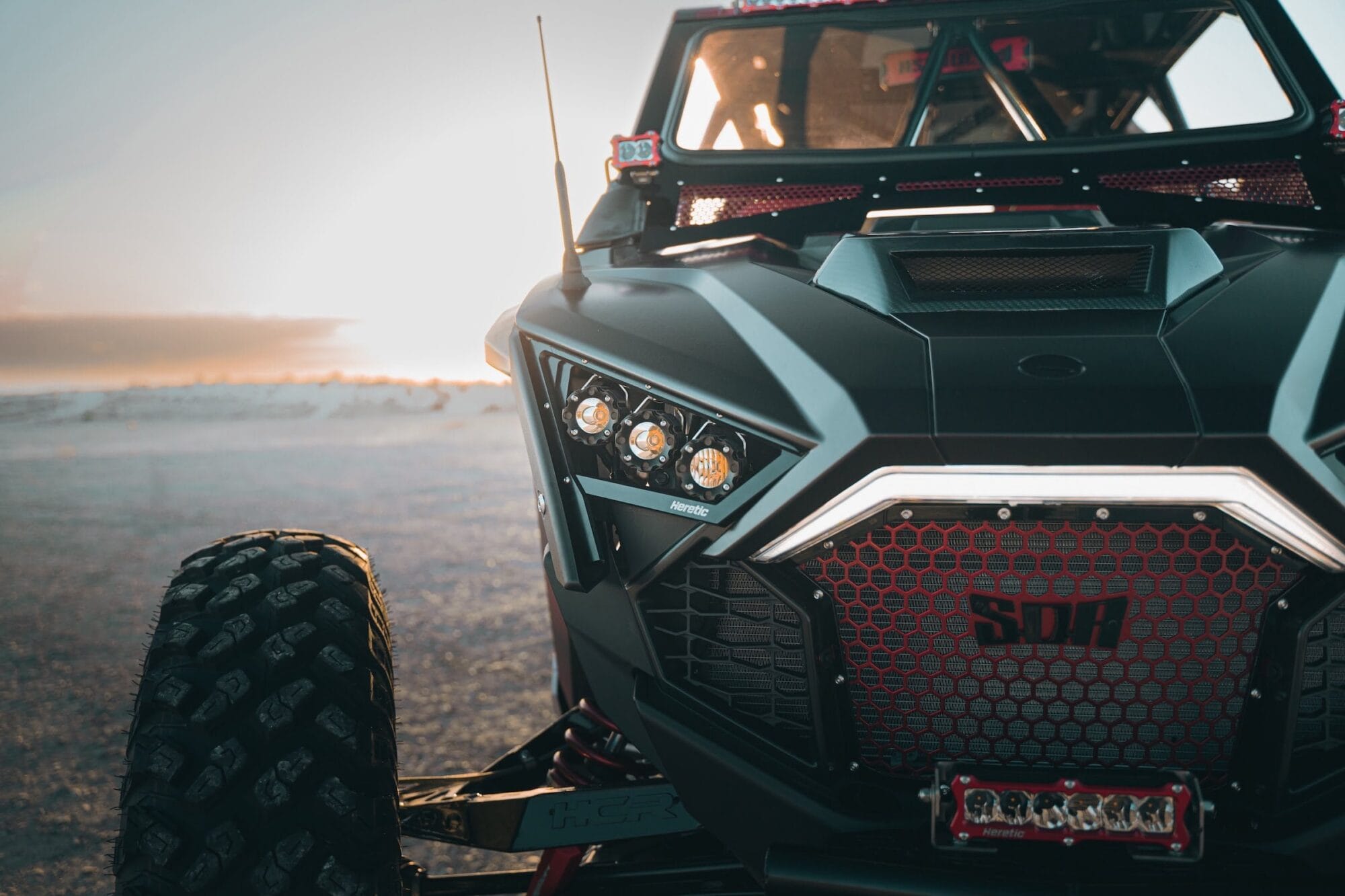 Heretic Studio Polaris Rzr Pro Headlights, Turbo R Headlights