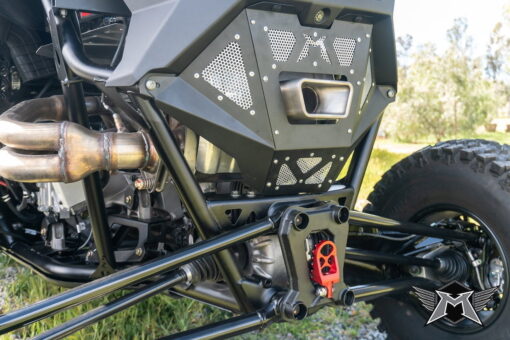 Madigan Motorsports Polaris Rzr Turbo R Rear Bulkhead, Pro R Rear Included Step