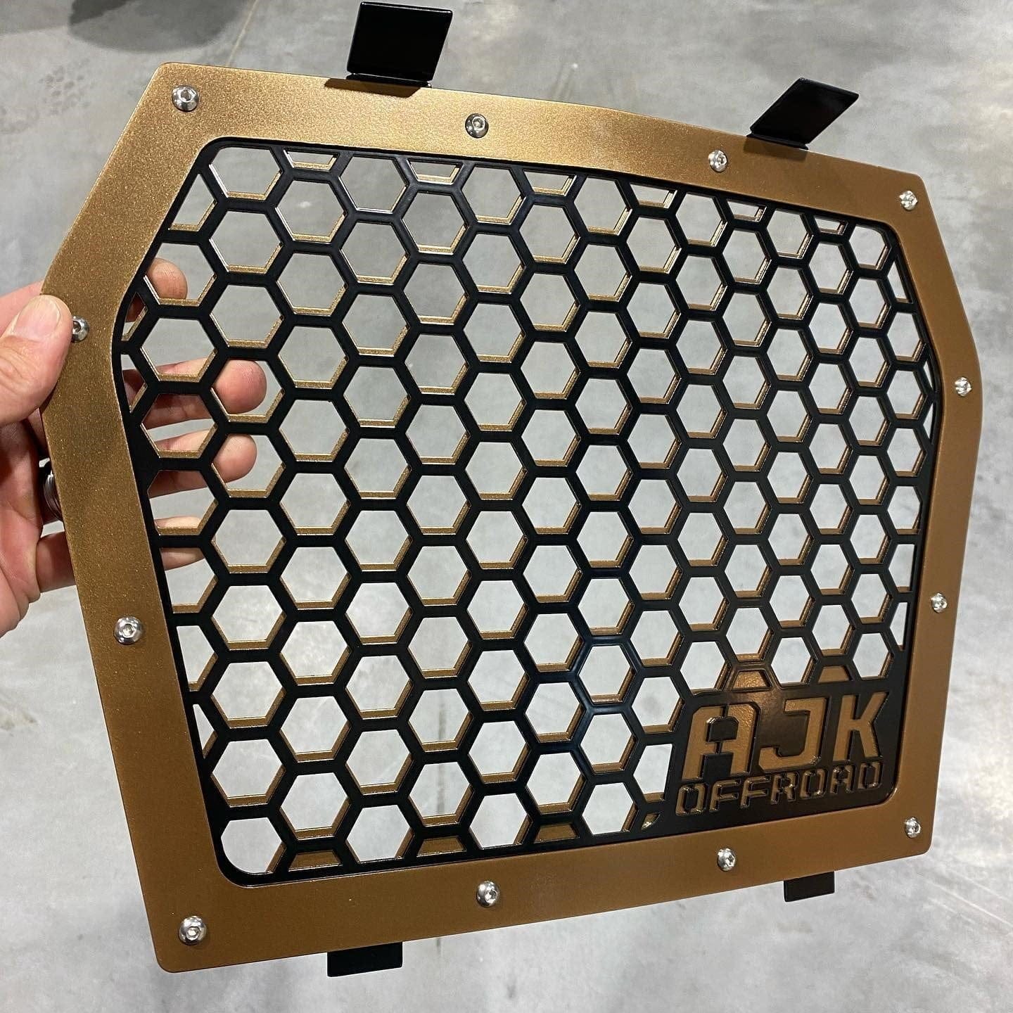 Ajk Offroad Kawasaki Krx Grille, Triple Layer Mesh