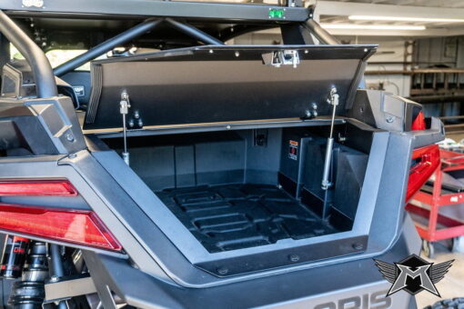 Madigan Motorsports Polaris Rzr Pro R Bed Cover, Rear Trunk Lid