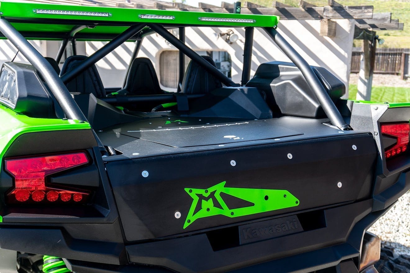 Madigan Motorsports Kawasaki Krx Trunk Cover, Krx Rear Bed Cover