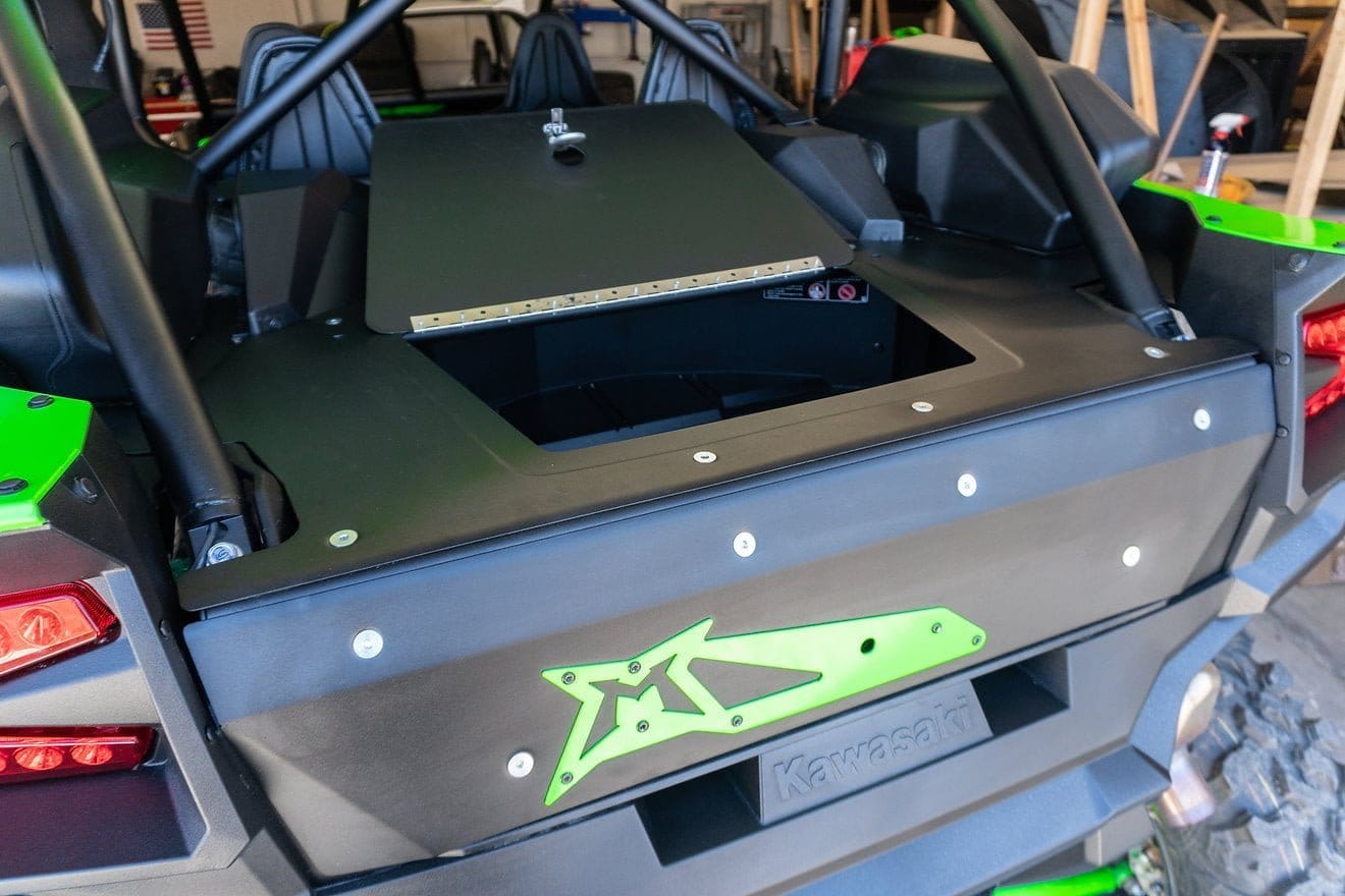 Madigan Motorsports Kawasaki Krx Trunk Cover, Krx Rear Bed Cover