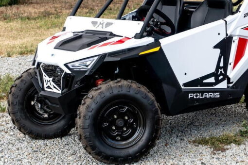 Madigan Motorsports Polaris Rzr 200 Grille, 2 Piece Clip-in Design