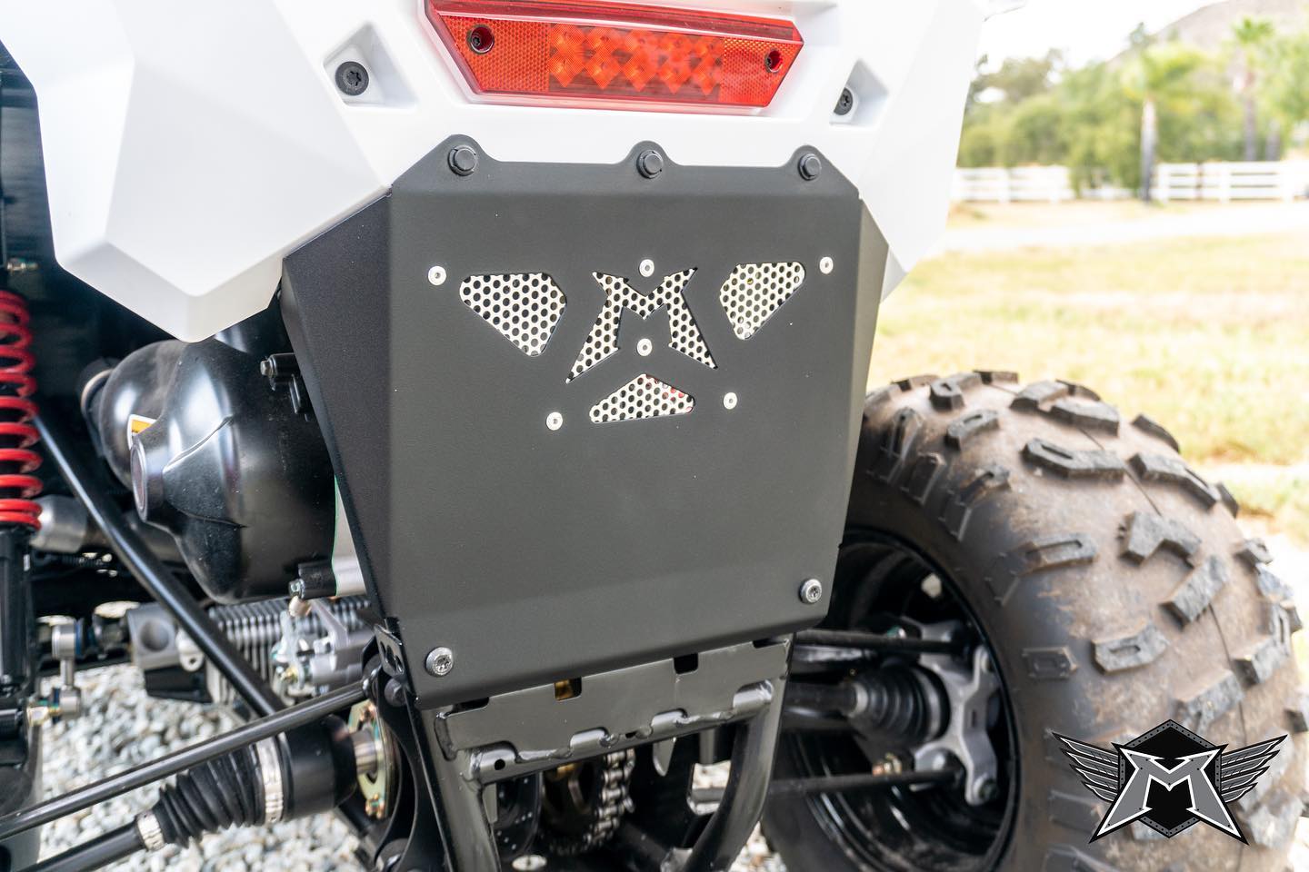 Madigan Motorsports Polaris Rzr 200 Exhaust Cover