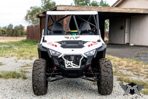 Madigan Motorsports Polaris Rzr 200 Grille, 2 Piece Clip-in Design