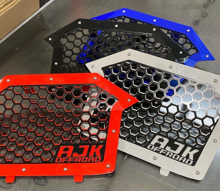 Ajk Offroad Polaris Rzr Turbo R Grille, Pro R And Pro Xp
