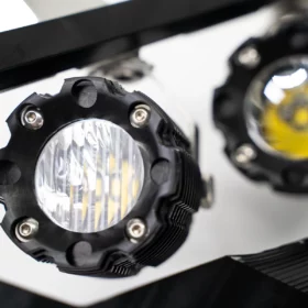 Heretic Studio Kawasaki Krx Headlights, Billet Led Upgrade