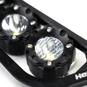 Heretic Studio Polaris General Headlights, Billet Led Upgrade