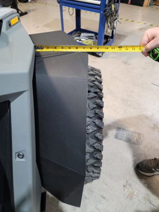 Trail Armor Polaris Rzr Turbo R Mud Flap Fender Extensions