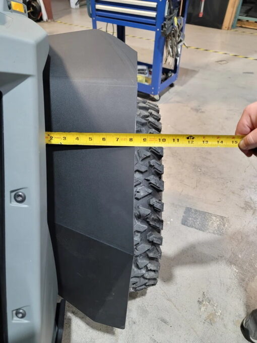 Trail Armor Polaris Rzr Turbo R Mud Flap Fender Extensions