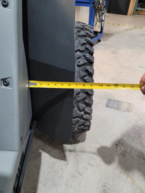 Trail Armor Polaris Rzr Turbo R Mud Flap Fender Extensions