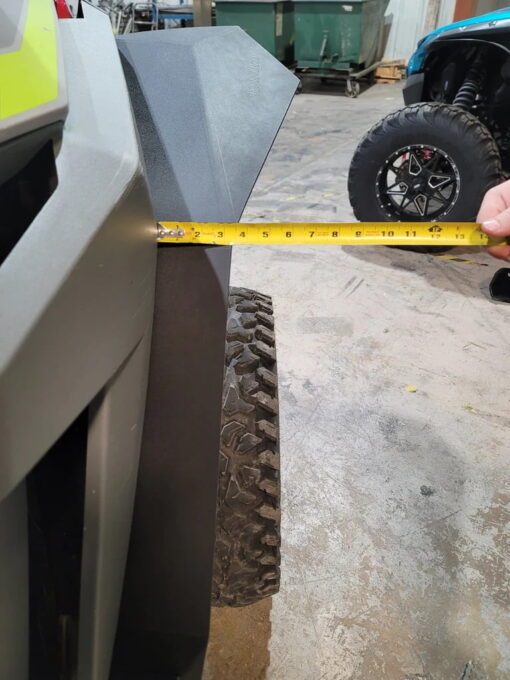 Trail Armor Polaris Rzr Turbo R Mud Flap Fender Extensions