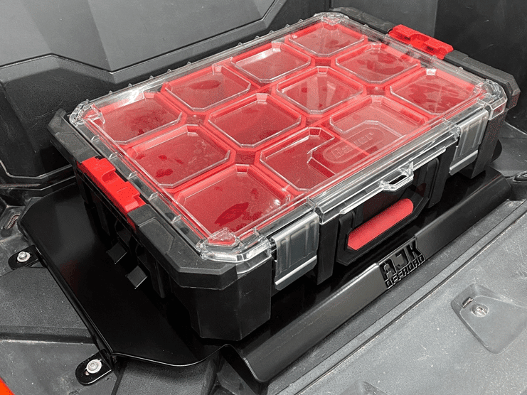 Ajk Offroad Honda Talon Storage Mount, Talon Bauer Tool Box Mount