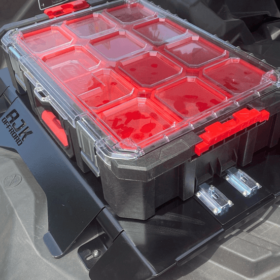 Ajk Offroad Can-am Maverick X3 Storage Mount, X3 Bauer Tool Box Mount