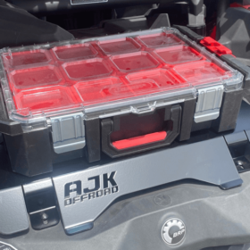 Ajk Offroad Can-am Maverick X3 Storage Mount, X3 Bauer Tool Box Mount