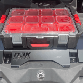 Ajk Offroad Can-am Maverick X3 Storage Mount, X3 Bauer Tool Box Mount