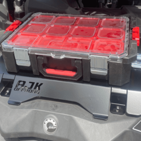 Ajk Offroad Can-am Maverick X3 Storage Mount, X3 Bauer Tool Box Mount