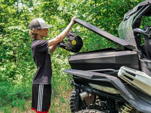 Cfmoto Zforce 950 Rear Cargo Box, Zforce 950 Storage Box