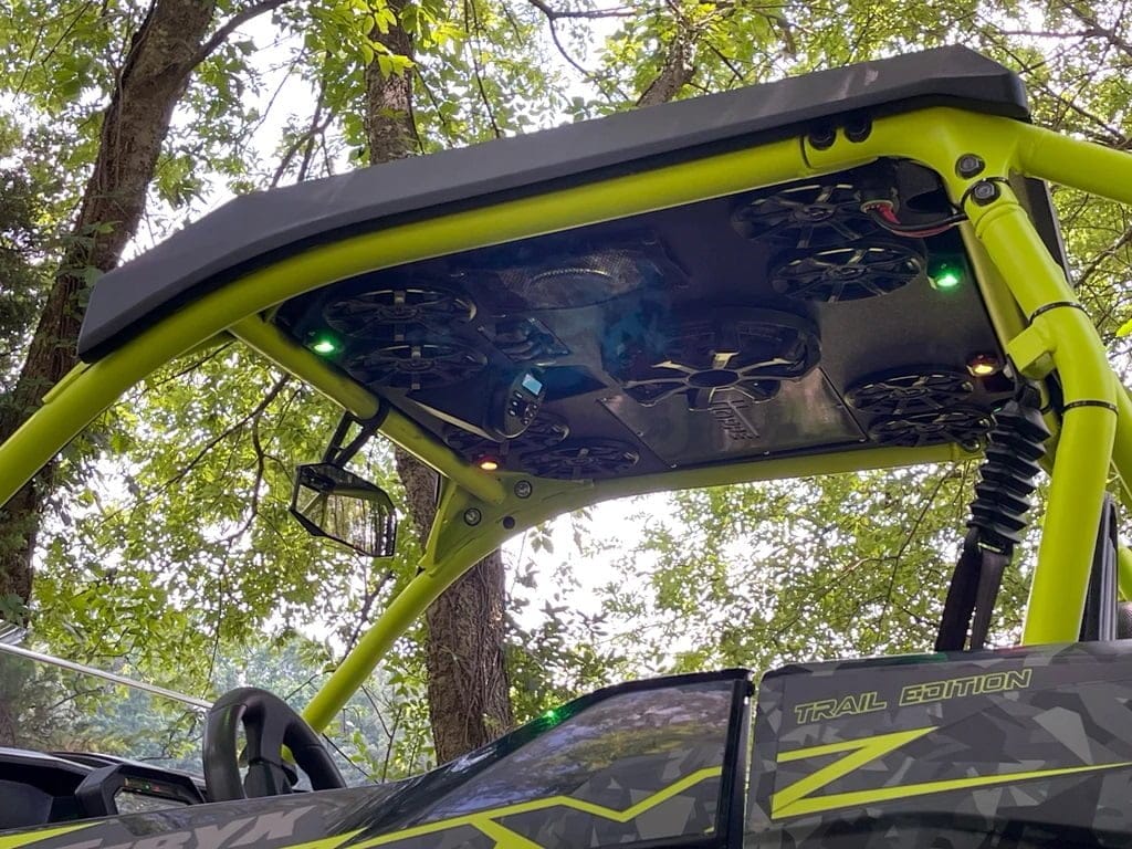 Hoppe Kawasaki Krx Audio Roof, Full Stereo Setup
