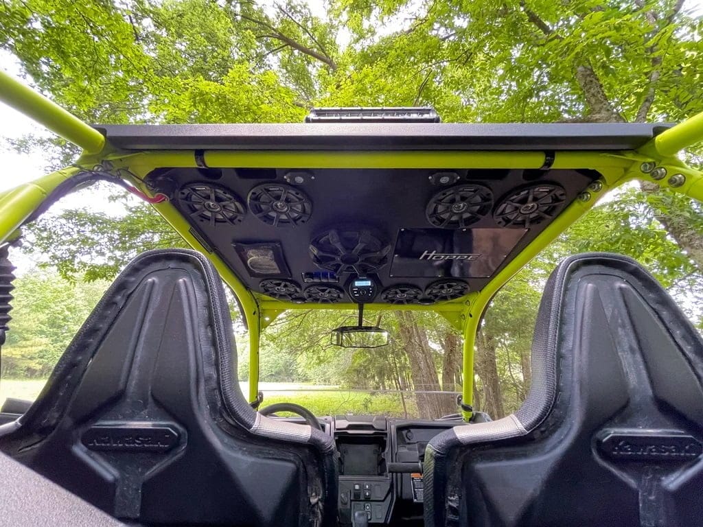 Hoppe Kawasaki Krx Audio Roof, Full Stereo Setup