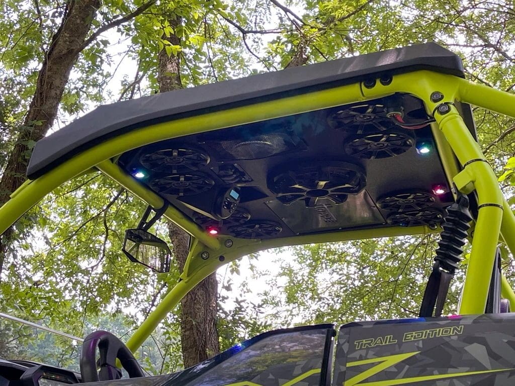 Hoppe Kawasaki Krx Audio Roof, Full Stereo Setup