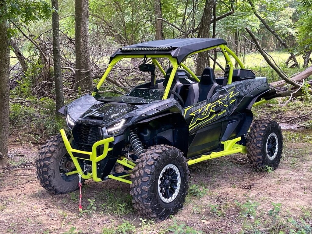 Hoppe Kawasaki Krx Audio Roof, Full Stereo Setup