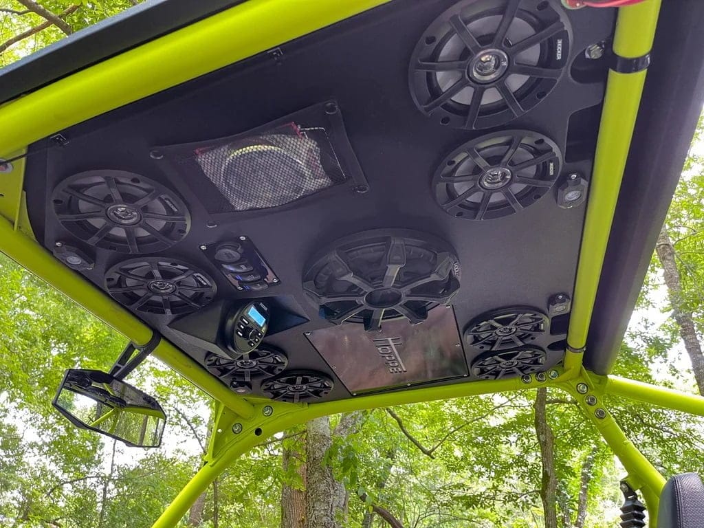 Hoppe Kawasaki Krx Audio Roof, Full Stereo Setup