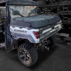 Polaris Ranger Bed Cover, Rear Coverage