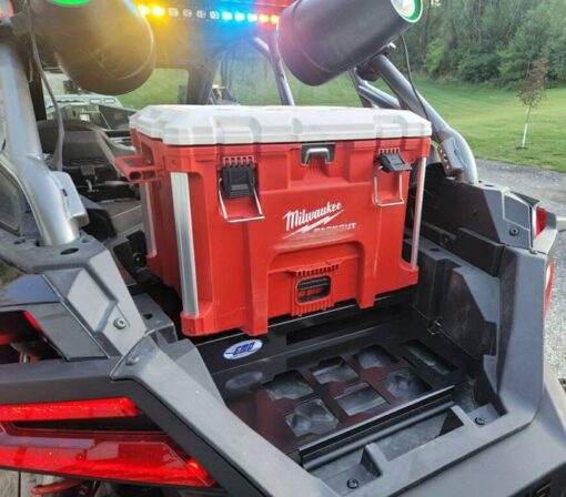 Polaris Rzr Pro R Packout Mount, Dual Stack