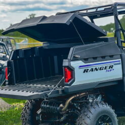 Polaris Ranger Bed Cover, Rear Coverage