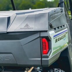 Polaris Ranger Bed Cover, Rear Coverage